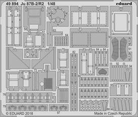 Eduard 49894 Ju 87B-2/R2 for Airfix 1:48