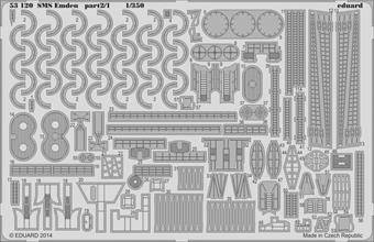 Eduard 53120 SMS Emden part 2 for Revell 1:350