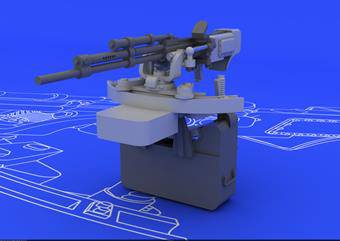 Eduard 648079 II-2 UBT gun for Tamiya 1:48