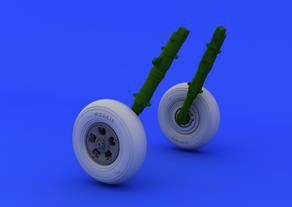 Eduard 648119 Spitfire wheels - 5 spoke for Eduard 1:48