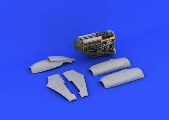 Eduard 648200 SpitfireMk.VII engine for Eduard 1:48