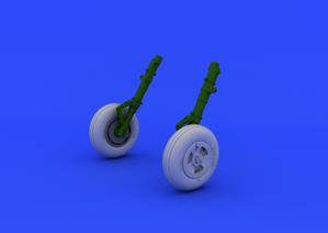 Eduard 648218 Spitfire Mk.XVI wheels-3 spoke for Eduar 1:48