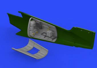 Eduard 648404 Bf 109G-6 radio compartment for Tamiya 1:48