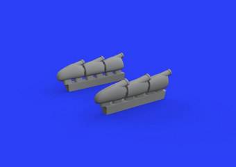 Eduard 648456 SpitfireMk.I exhaust stacks for Tamiya 1:48