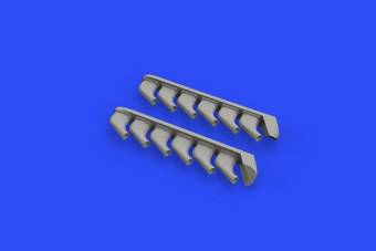 Eduard 648485 P-51D exhaust stacks for Eduard 1:48