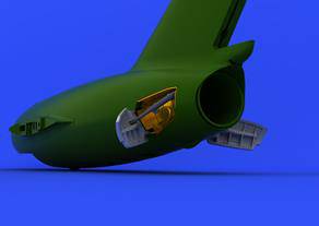 Eduard 672020 MiG-15 bis airbrakes for Eduard 1:72