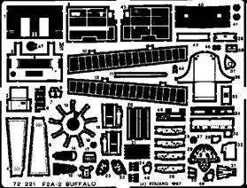 Eduard 72221 F2A-2 Buffalo 1:72