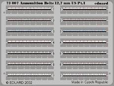 Eduard 73007 Ammunition Belts 12,7mm US 1:72