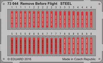 Eduard 73044 Remove Before Flight Steel 1:72