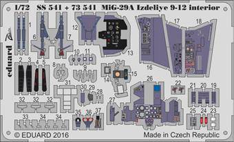 Eduard 73541 MiG-29A Izdeliye 9-12 for Trumpeter1:72