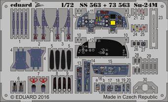 Eduard 73563 Su-24M for Trumpeter1:72