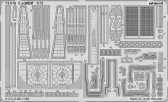 Eduard 73676 Su-30SM for Zvezda 1:72