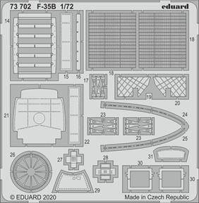 Eduard 73702 F-35B for Italeri 1:72