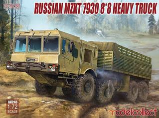 Modelcollect UA72165 Russian MZKT 7930 8*8 heavy Truck 1:72