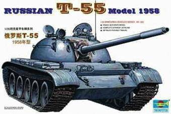 Trumpeter 00342 Russian tank T-55A model 1958 1:35