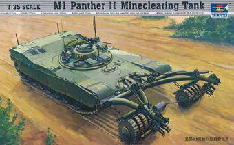 Trumpeter 00346 M1 Panther II Mineclearing Tank 1:35