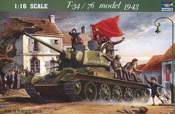 Trumpeter 00903 T-34/76 1943 1:16