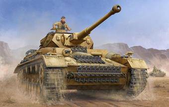 Trumpeter 00919 German Pzkpfw IV Ausf.F2 Medium Tank 1:16