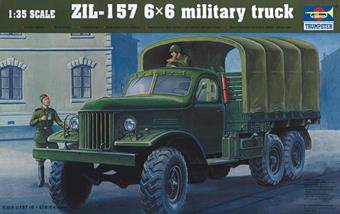 Trumpeter 01001 ZIL-157 6x6 Soviet Military Truck 1:35