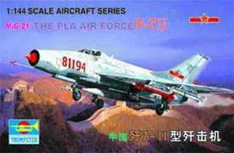 Trumpeter 01325 MiG-21 J-711 China (The Pla Airforce) 1:144