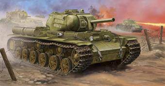 Trumpeter 01572 Soviet KV-8S Heavy Tank 1:35