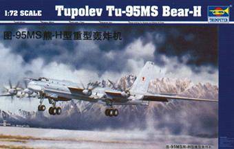 Trumpeter 01601 Tupolev Tu-95 MS Bear-H 1:72