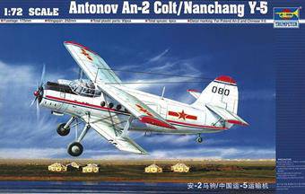 Trumpeter 01602 Antonov An-2 Colt / Nanchang Y-5 1:72