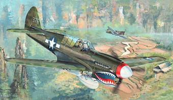 Trumpeter 02212 P-40N War Hawk 1:32