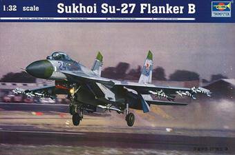 Trumpeter 02224 Sukhoi Su-27 Flanker B 1:32