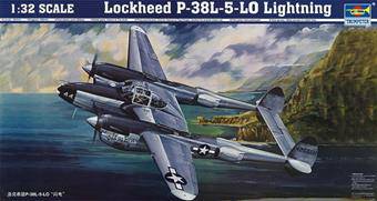 Trumpeter 02227 Lockheed P-38 L-5-LO Lightning 1:32