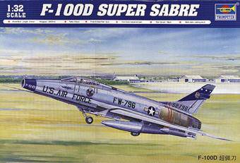 Trumpeter 02232 North American F-100D Super Sabre 1:32