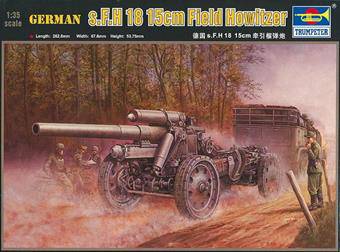 Trumpeter 02304 German 15cm s.FH 18 Field Howitzer 1:35