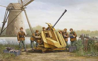 Trumpeter 02311 FLAK 43 (German 3.7cm anti-aircraft gun) 1:35