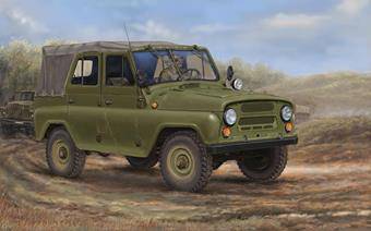 Trumpeter 02327 Soviet UAZ-469 All-Terrain Vehicle 1:35