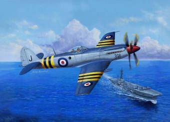 Trumpeter 02851 Supermarine Seafang F.MK.32 Fighter 1:48