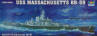 Trumpeter 05306 USS Massachusetts BB-59 1:350