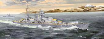 Trumpeter 05346 German Heavy Cruiser Blucher 1:350