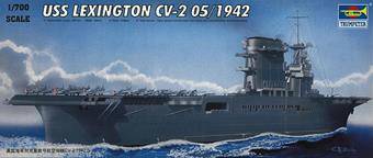 Trumpeter 05716 USS Lexington CV-2 05/1942 1:700