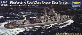 Trumpeter 05723 Ukrainean Battle Cruiser Vilna Ukrai. Slava Class 1:700