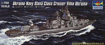 Trumpeter 05723 Ukrainean Battle Cruiser Vilna Ukrai. Slava Class 1:700