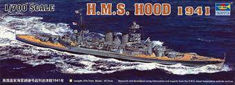 Trumpeter 05740 H.M.S Hood 1941 1:700
