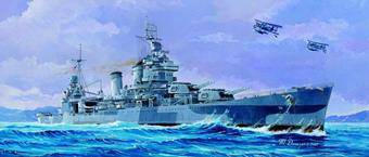 Trumpeter 05747 USS San Francisco CA-38 1944 1:700