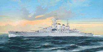 Trumpeter 05778 Italian Navy Battleship RN Littro 1941 1:700