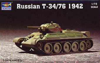 Trumpeter 07206 Russian T-34/76 Model 1942 1:72