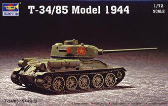 Trumpeter 07207 Soviet T-34/85 Model 1944 1:72