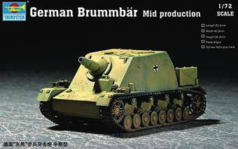 Trumpeter 07211 German Brummbar Mid Production 1:72