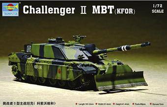 Trumpeter 07216 Challenger II MBT (KFOR) 1:72