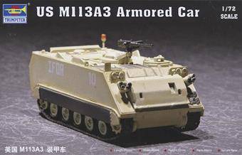 Trumpeter 07240 US M113A3 Armored Car 1:72
