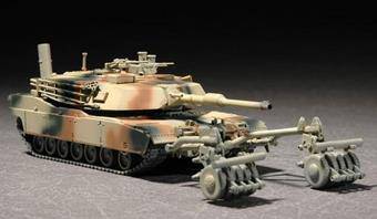 Trumpeter 07278 M1A1 with Mine Roller Set 1:72