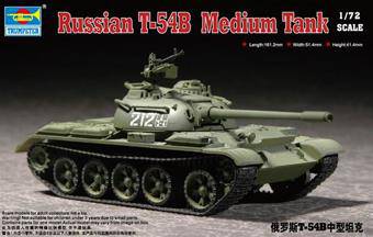 Trumpeter 07281 Russian T-54B Medium Tank 1:72
